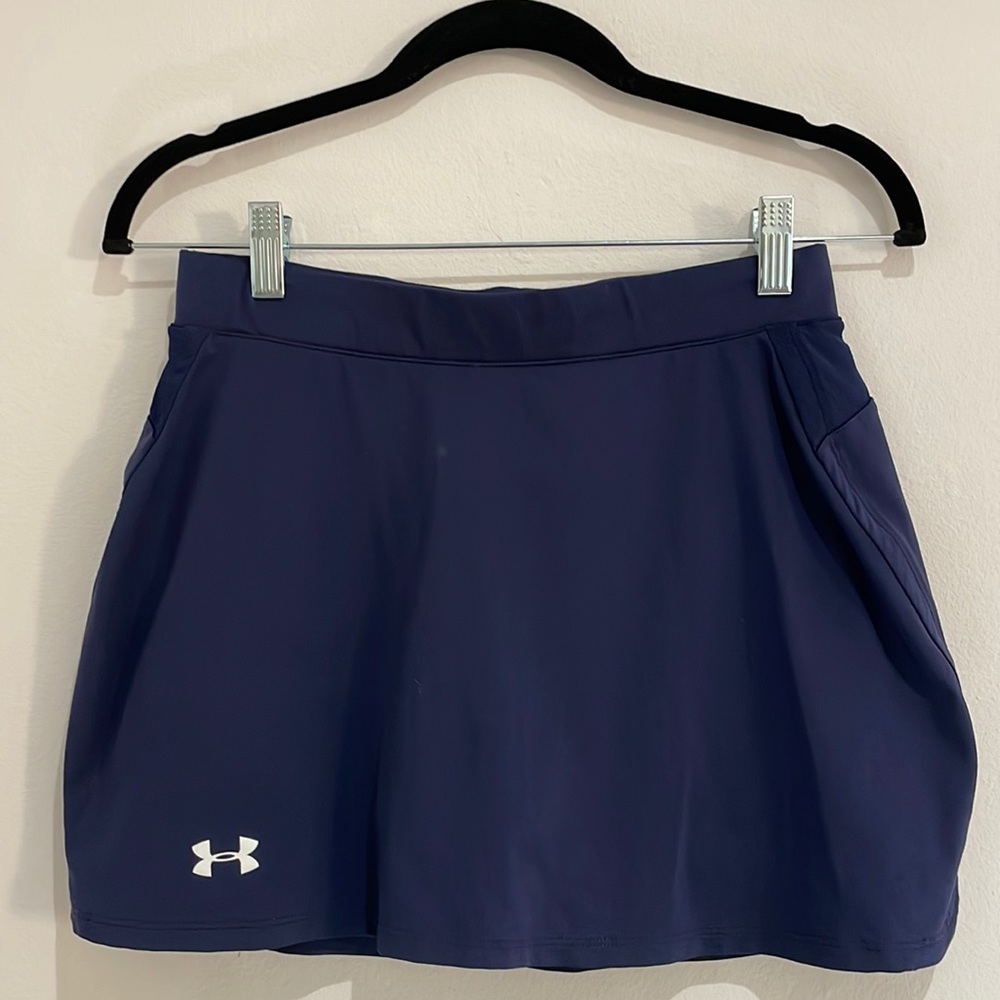 Navy Under Armour Tennis Skirt